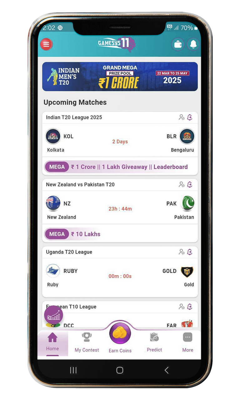 Select a match